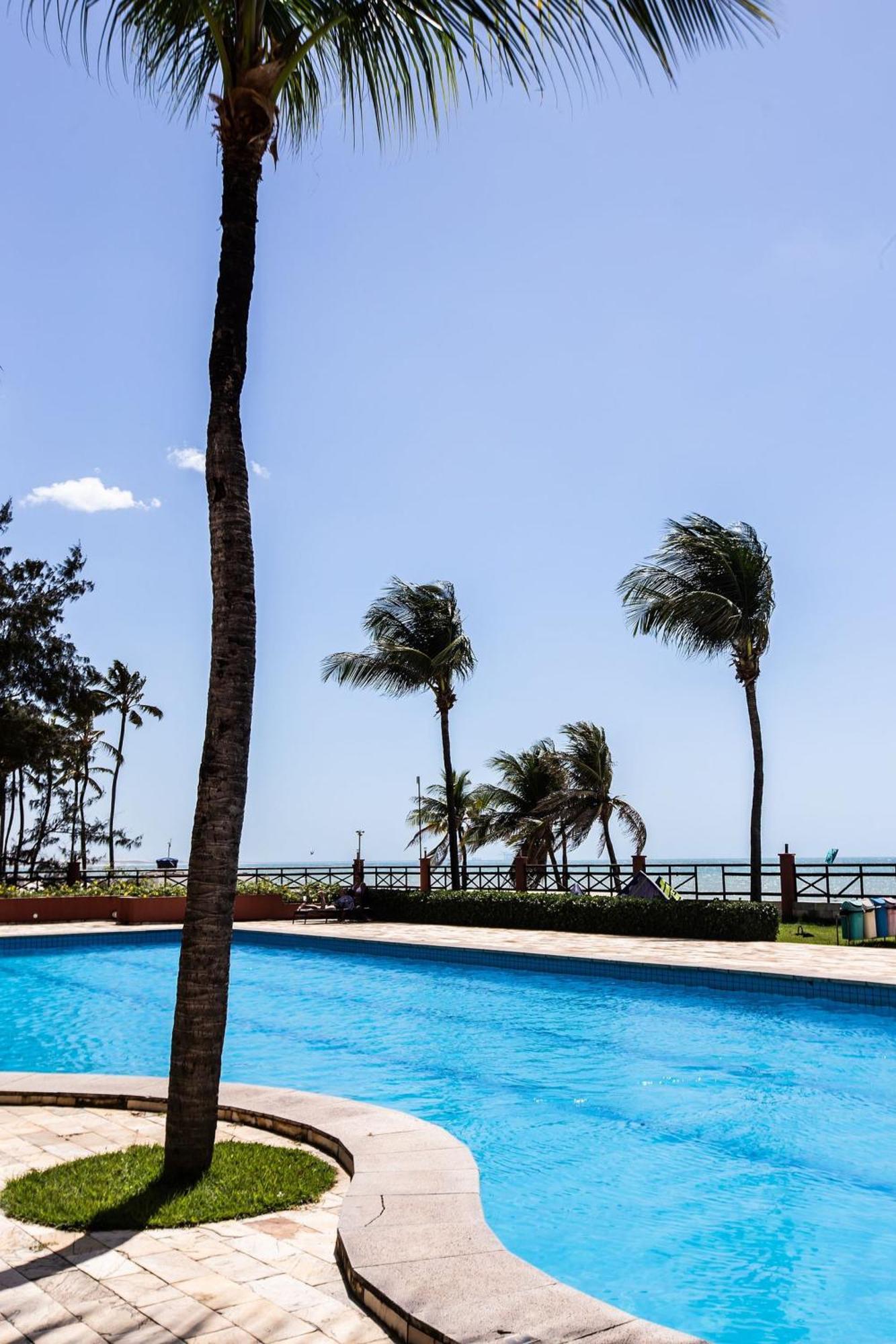 Kariribeach319A Flat 1Q Com Vista Maravilhosa Кумбуко Екстериор снимка